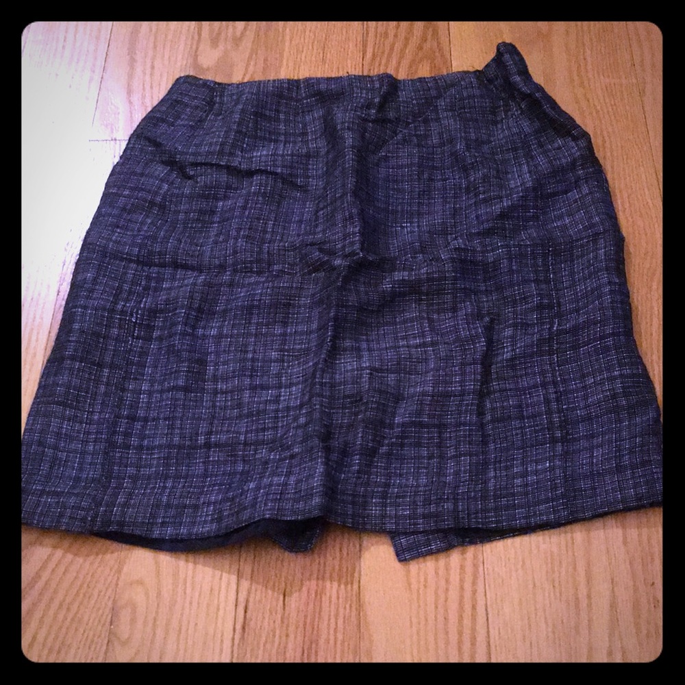 Plaid work skirt